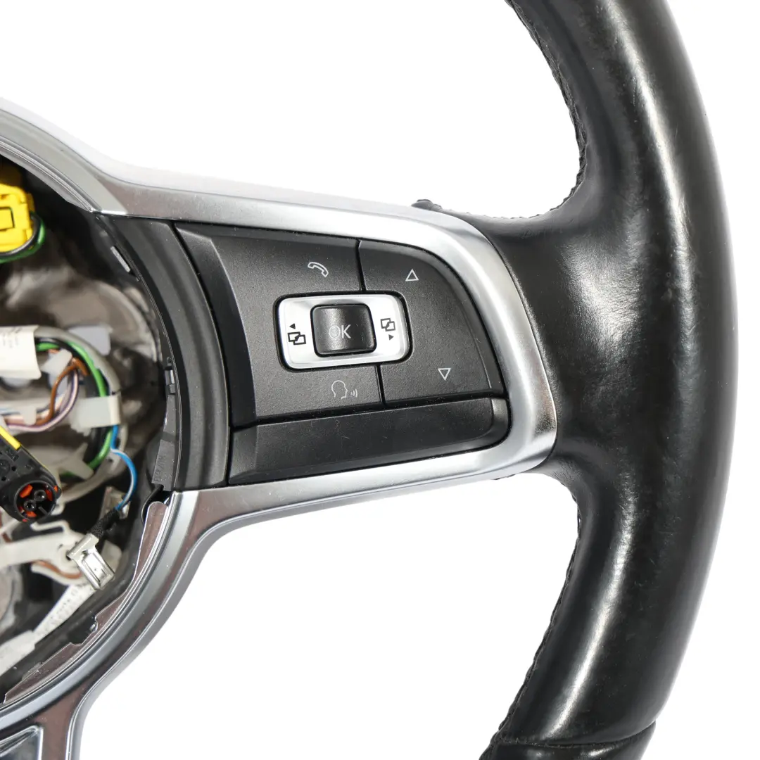 VW Volkswagen Scirocco Steering Wheel Multifunction Flat Bottom - SKU 1K8419091BF - Part number 1K8419091BF