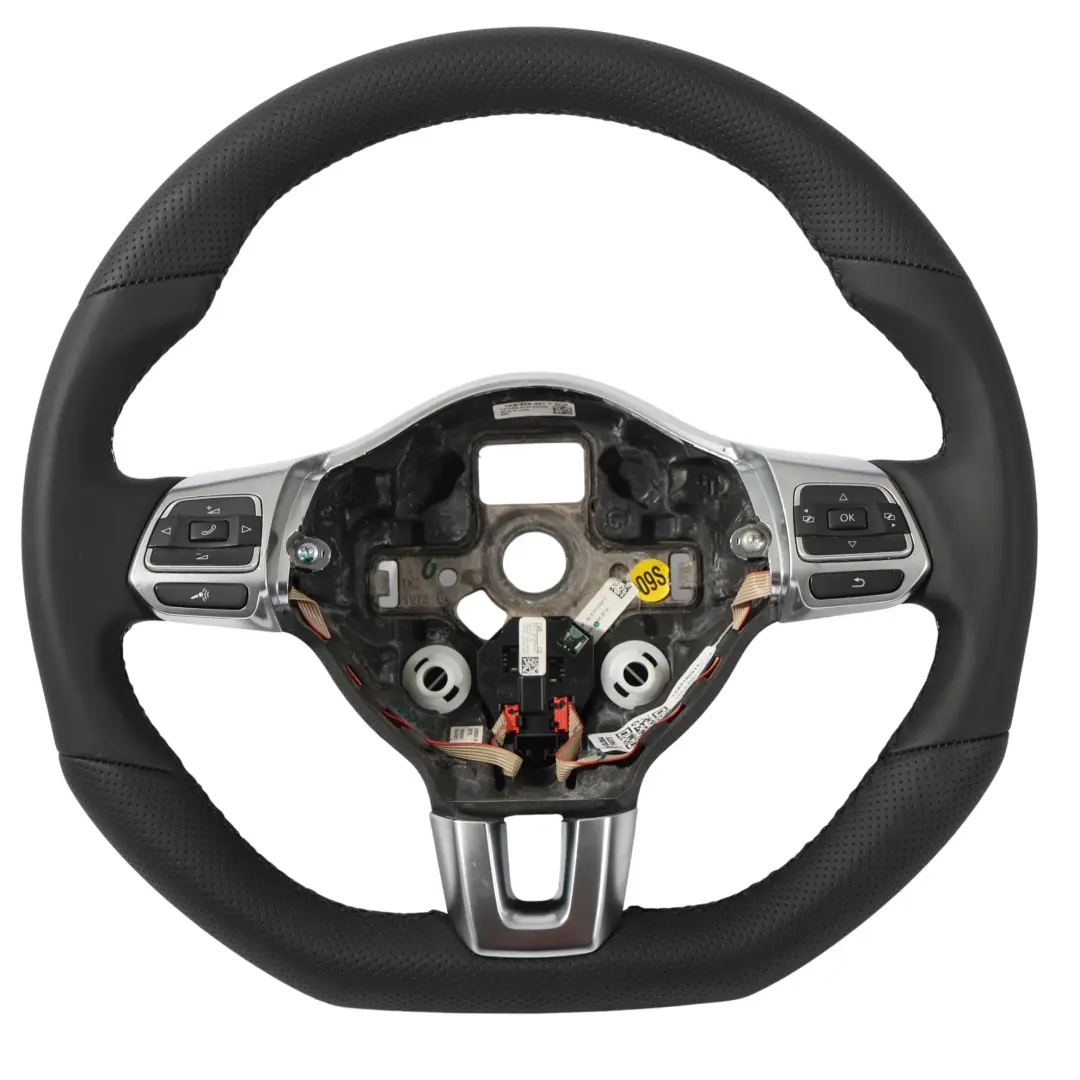 VW Volkswagen Scirocco MK3 Volante NUEVO Cuero Negro - SKU 1K8419091T-1 - Número de pieza 1K8419091T