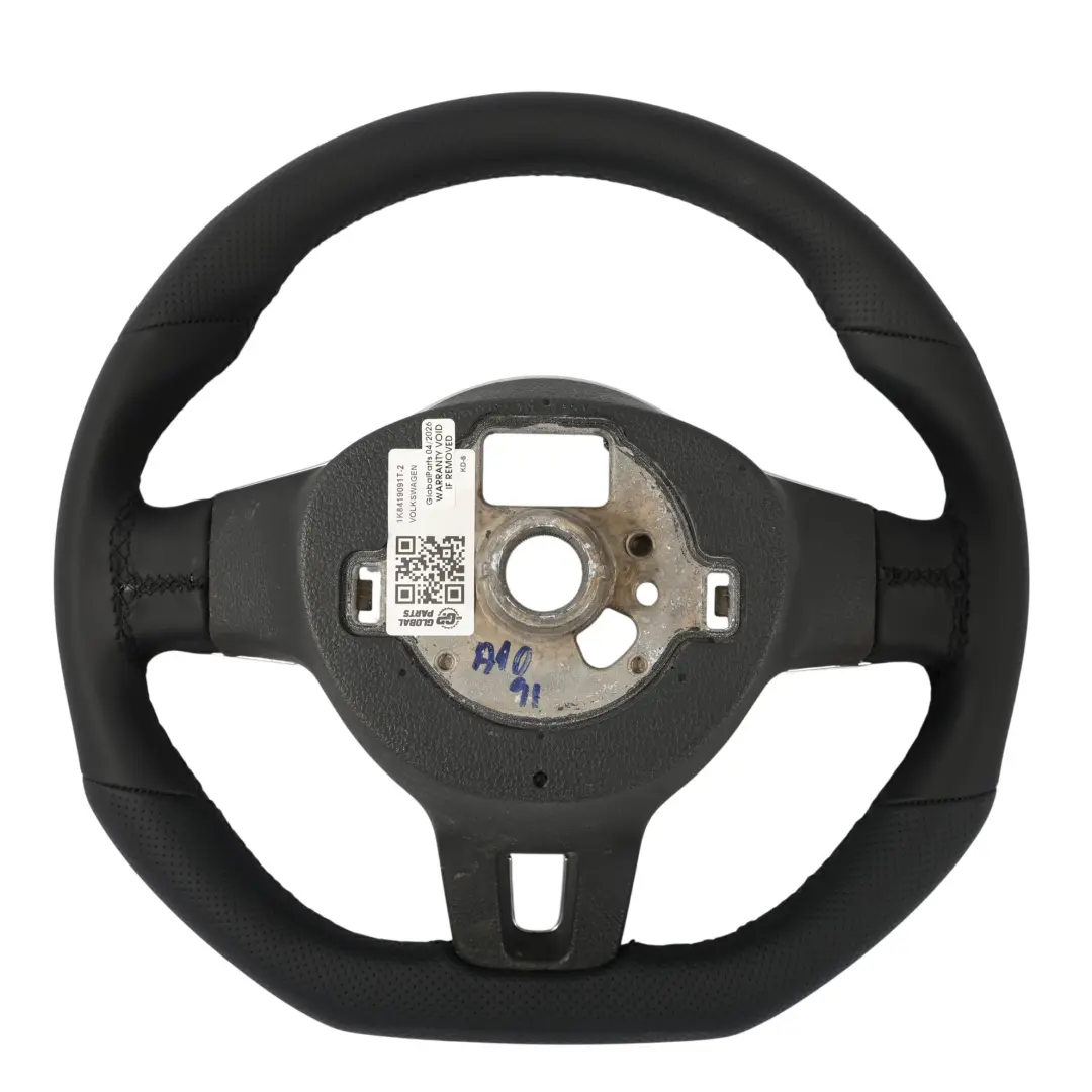 VW Volkswagen Scirocco MK3 Kierownica NOWA Czarna Skóra - SKU 1K8419091T-2 - Numer Części 1K8419091T