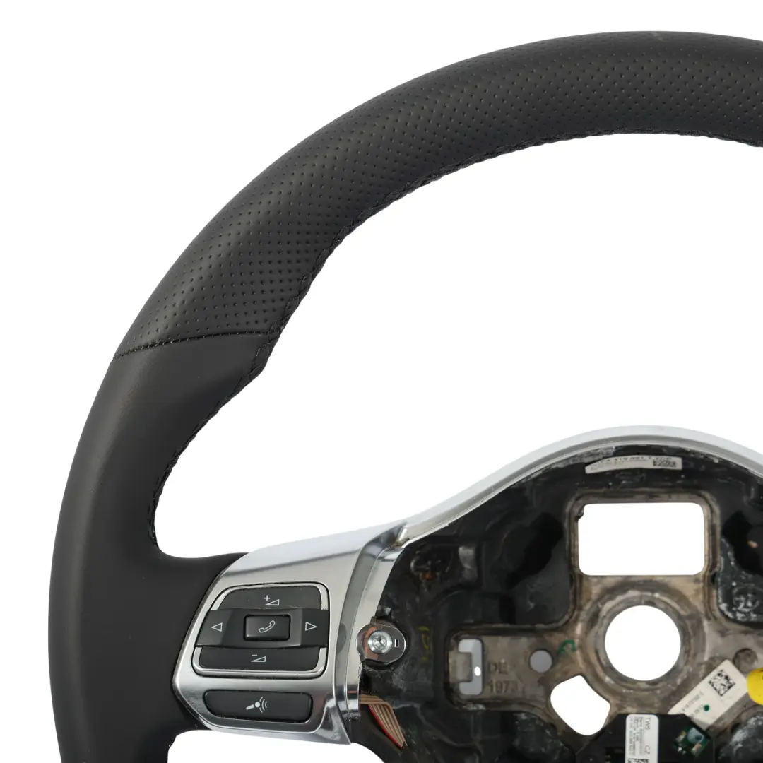 VW Volkswagen Scirocco MK3 Steering Wheel NEW Black Leather - SKU 1K8419091T-2 - Part number 1K8419091T