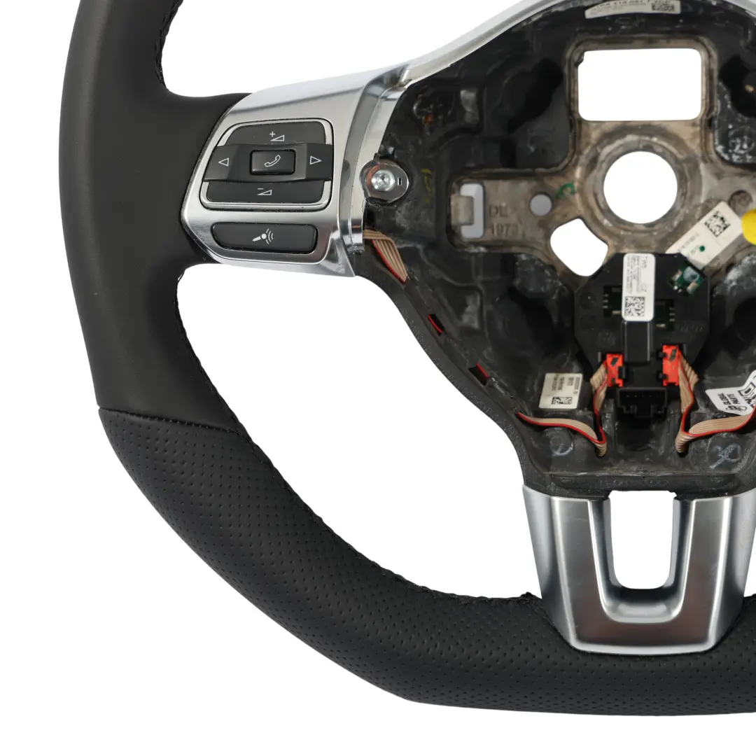 MK3 Steering Wheel NEW Black Leather to VW Volkswagen Scirocco with Part number 1K8419091T VW Volkswagen Scirocco MK3 Steering Wheel NEW Black Leather - SKU 1K8419091T-2 - Part number 1K8419091T
