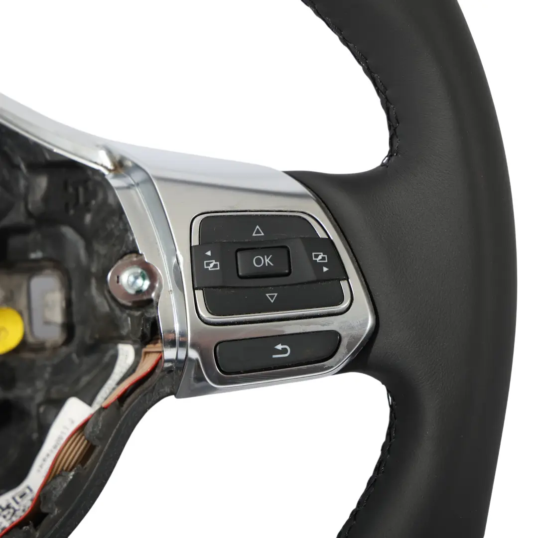 VW Volkswagen Scirocco MK3 Steering Wheel NEW Black Leather - SKU 1K8419091T-2 - Part number 1K8419091T