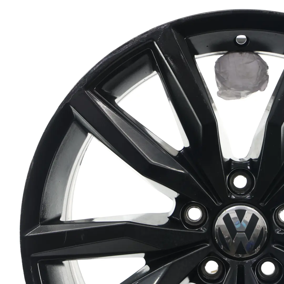 Volkswagen Scirocco Mk3 Czarna Felga Aluminiowa 18" 8J ET:41 - SKU 1K8601025AN-2 - Numer Części 1K8601025AN