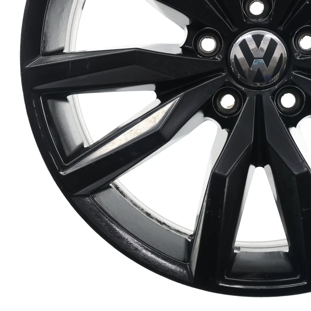 Volkswagen Scirocco MK3 Schwarz Alu Felge 18" 8J ET:41 - SKU 1K8601025AN-2 - Teilenummer 1K8601025AN