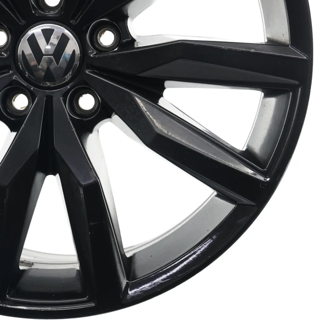 MK3 Schwarz Alu Felge 18" 8J ET:41 für Volkswagen Scirocco mit Teilenummer 1K8601025AN Volkswagen Scirocco MK3 Schwarz Alu Felge 18" 8J ET:41 - SKU 1K8601025AN-2 - Teilenummer 1K8601025AN