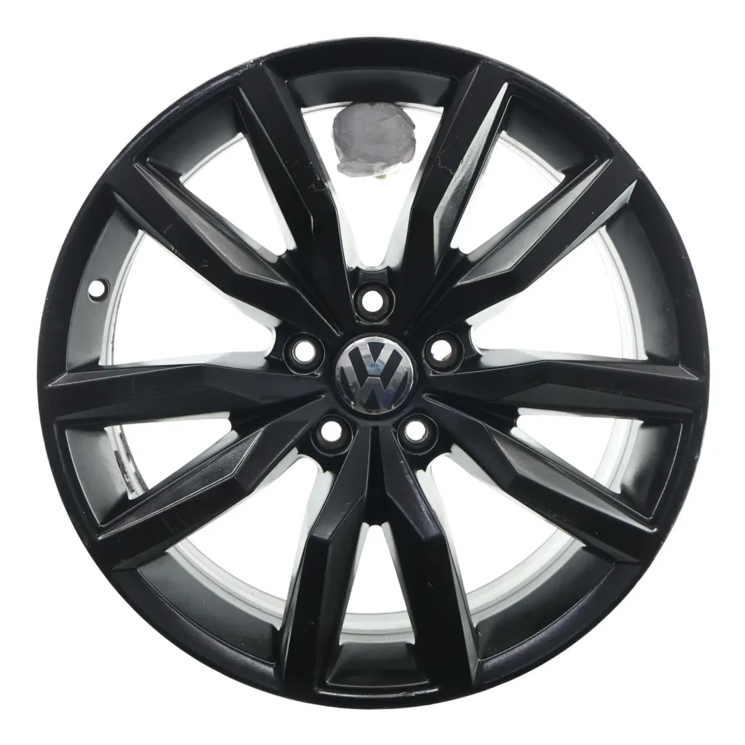 Mk3 Black Alloy Wheel Rim 18" 8J ET:41 to Volkswagen Scirocco with Part number 1K8601025AN Volkswagen Scirocco Mk3 Black Alloy Wheel Rim 18" 8J ET:41 - SKU 1K8601025AN-3 - Part number 1K8601025AN