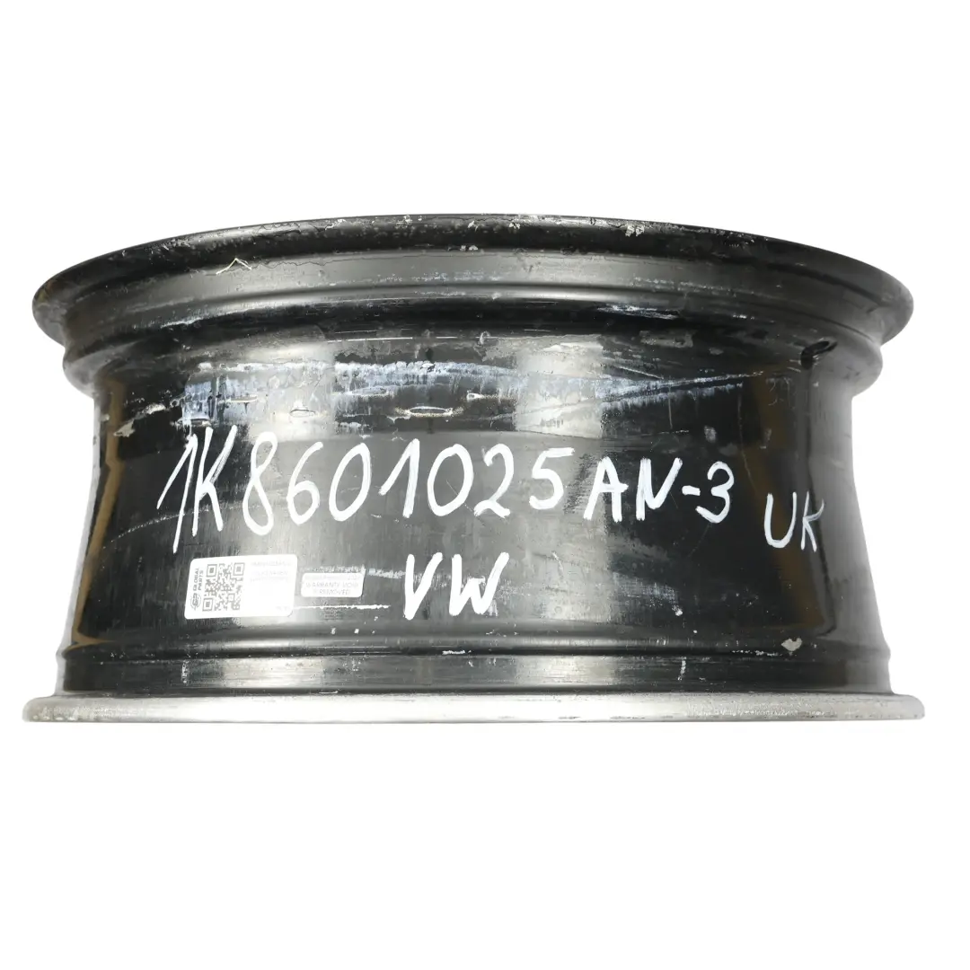 Volkswagen Scirocco Mk3 Black Alloy Wheel Rim 18" 8J ET:41 - SKU 1K8601025AN-3 - Part number 1K8601025AN