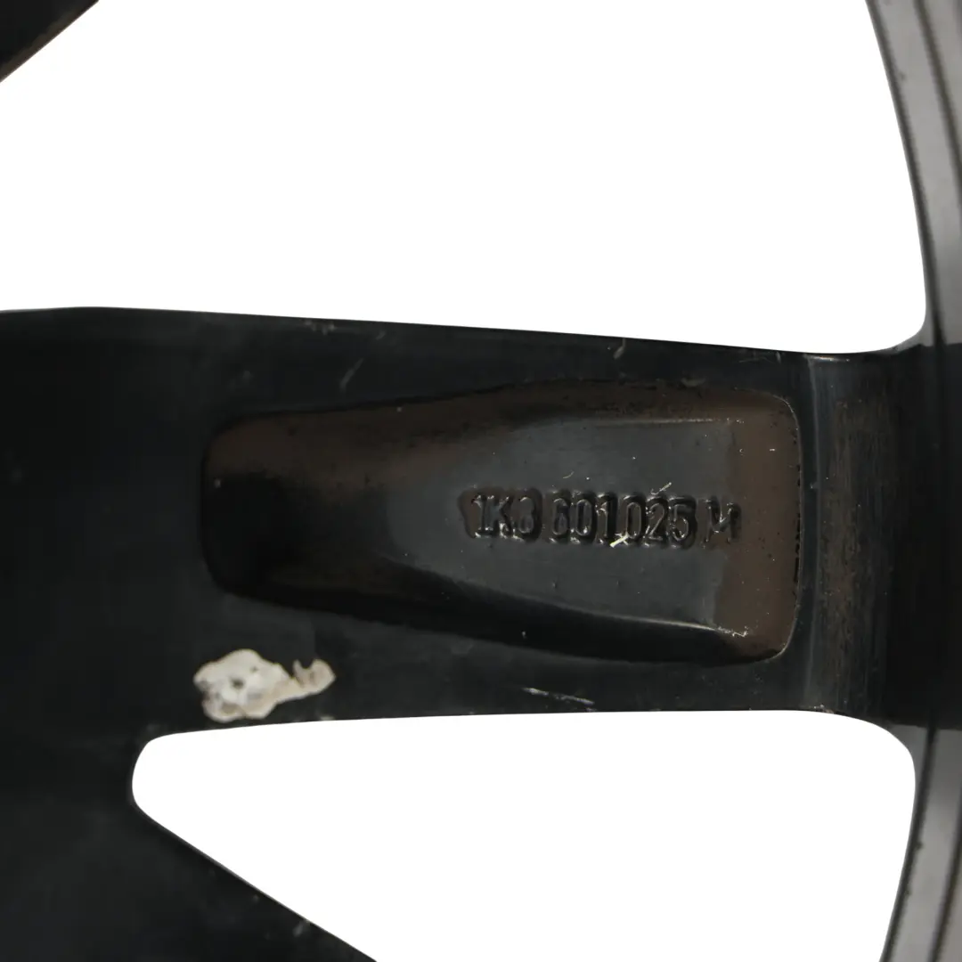 Volkswagen Scirocco Mk3 Black Alloy Wheel Rim 18" 8J ET:41 - SKU 1K8601025AN-3 - Part number 1K8601025AN