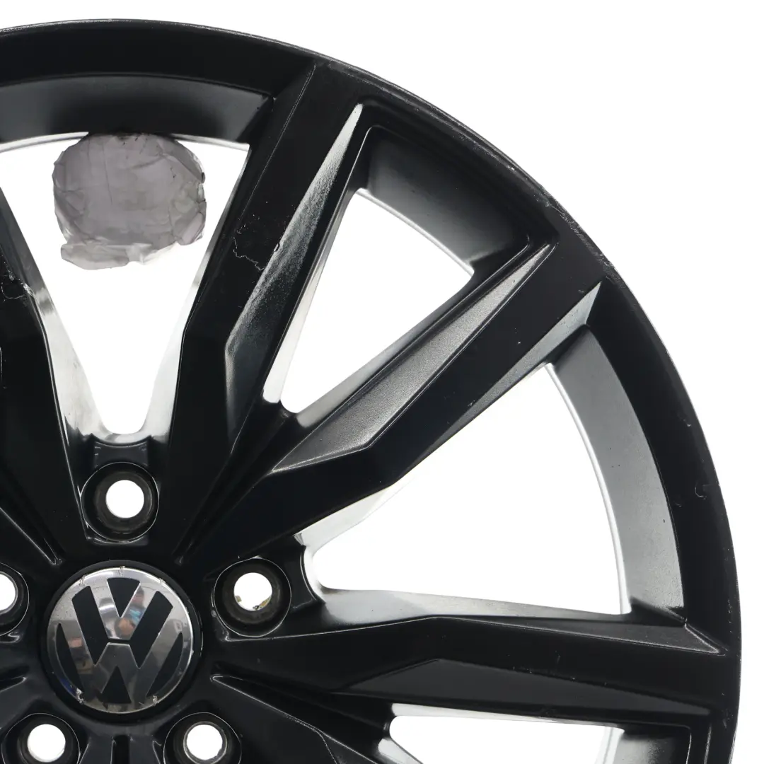 Mk3 Black Alloy Wheel Rim 18" 8J ET:41 to Volkswagen Scirocco with Part number 1K8601025AN Volkswagen Scirocco Mk3 Black Alloy Wheel Rim 18" 8J ET:41 - SKU 1K8601025AN-3 - Part number 1K8601025AN