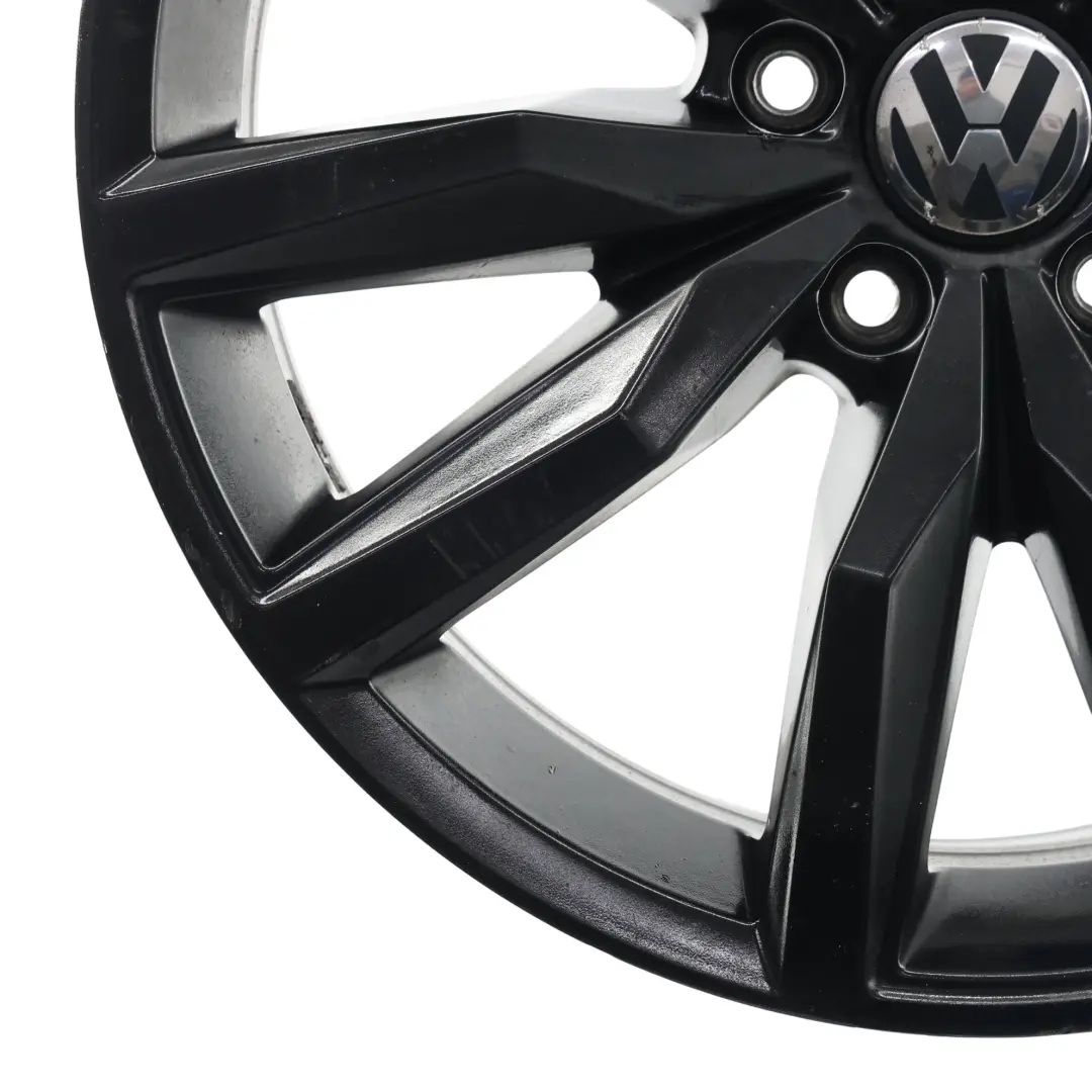 Mk3 Black Alloy Wheel Rim 18" 8J ET:41 to Volkswagen Scirocco with Part number 1K8601025AN Volkswagen Scirocco Mk3 Black Alloy Wheel Rim 18" 8J ET:41 - SKU 1K8601025AN-3 - Part number 1K8601025AN