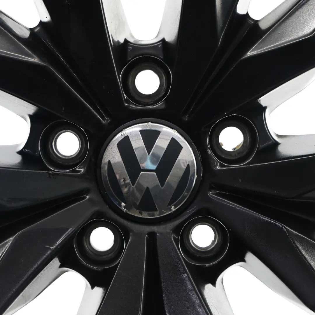 Volkswagen Scirocco Mk3 Black Alloy Wheel Rim 18" 8J ET:41 - SKU 1K8601025AN-3 - Part number 1K8601025AN