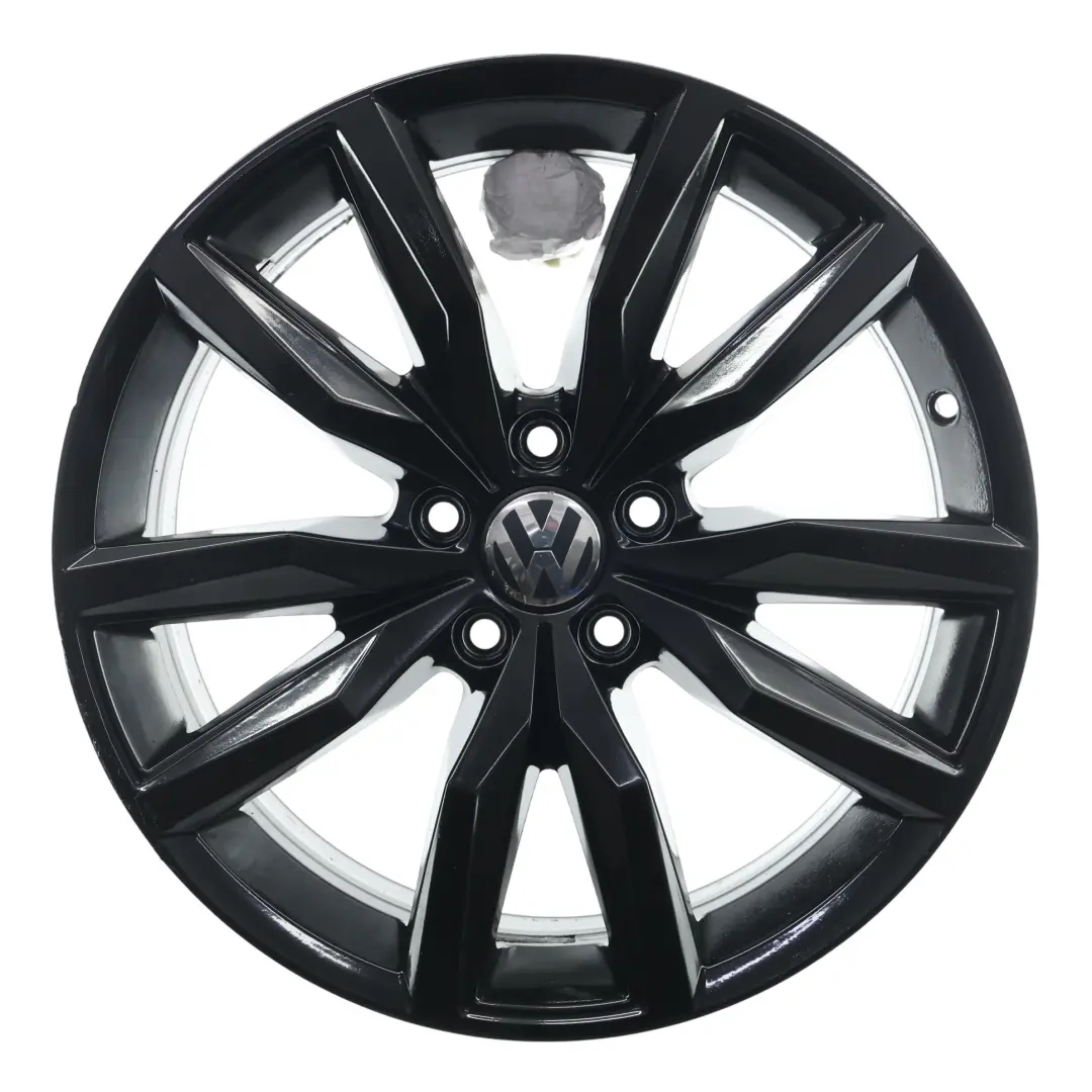 Mk3 Black Alloy Wheel Rim 18" 8J ET:41 to Volkswagen Scirocco with Part number 1K8601025AN Volkswagen Scirocco Mk3 Black Alloy Wheel Rim 18" 8J ET:41 - SKU 1K8601025AN-4 - Part number 1K8601025AN