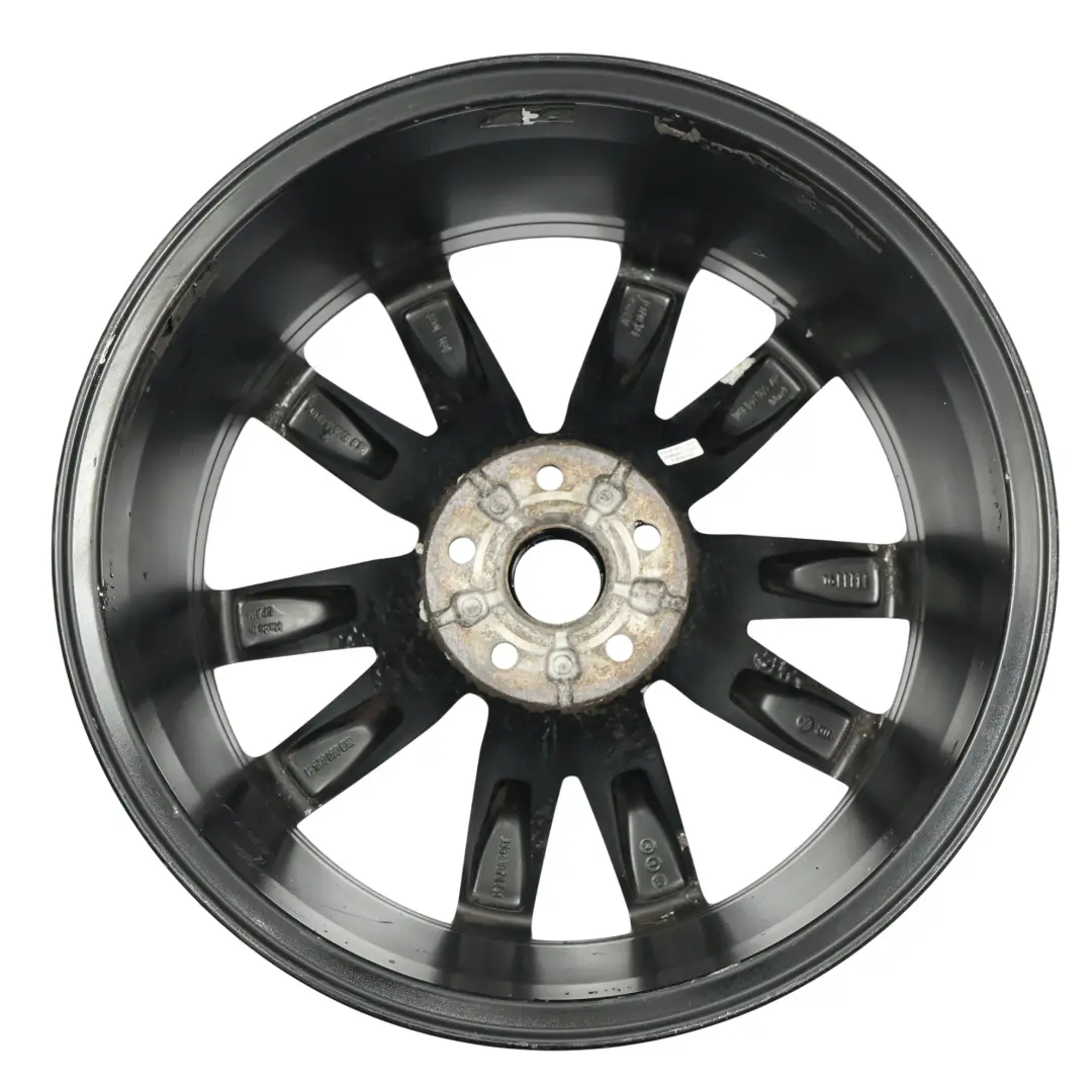 Volkswagen Scirocco Mk3 Black Alloy Wheel Rim 18" 8J ET:41 - SKU 1K8601025AN-4 - Part number 1K8601025AN