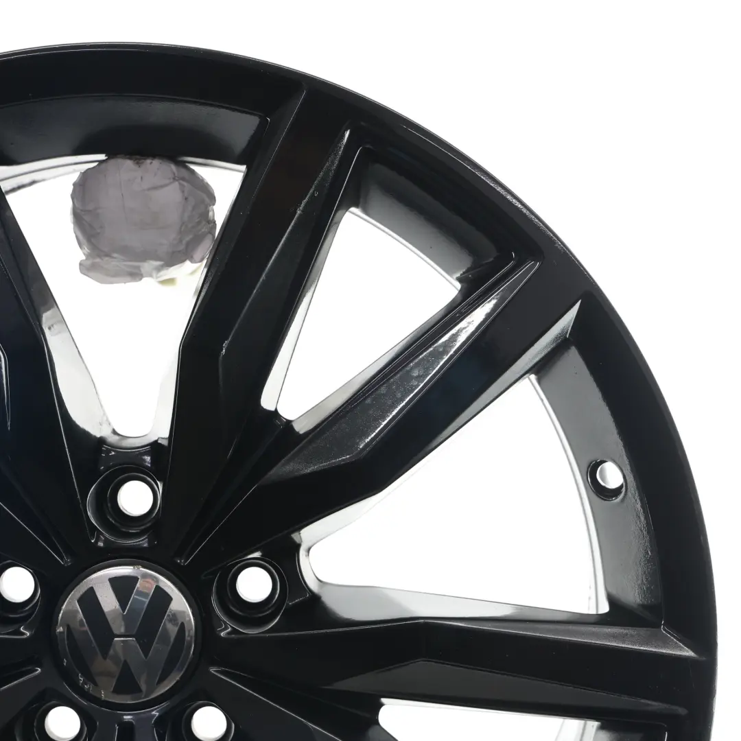 Volkswagen Scirocco Mk3 Black Alloy Wheel Rim 18" 8J ET:41 - SKU 1K8601025AN-4 - Part number 1K8601025AN