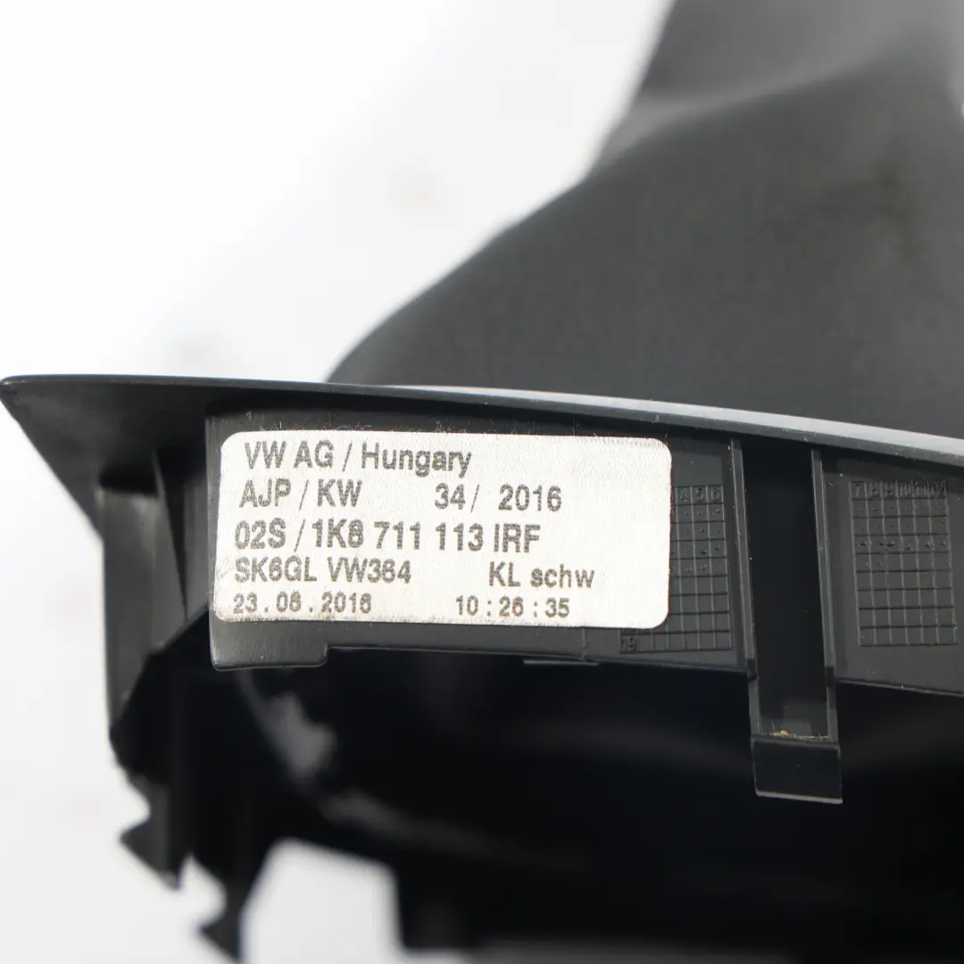 MK3 Pomello Leva Cambio Manuale 6 Marce per Volkswagen Scirocco con numero di parte 1K8711113 Volkswagen Scirocco MK3 Pomello Leva Cambio Manuale 6 Marce - SKU 1K8711113 - Numero di parte 1K8711113