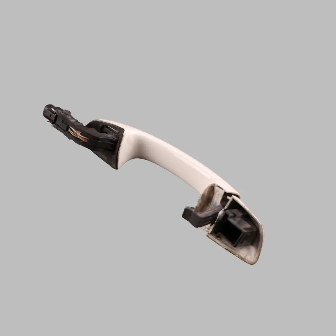 Volkswagen VW Sharan 7N Front Door Grab Handle Left N/S Candy White - B9A - SKU RHD-1K8837205H-CAN - Part number 1K8837205H