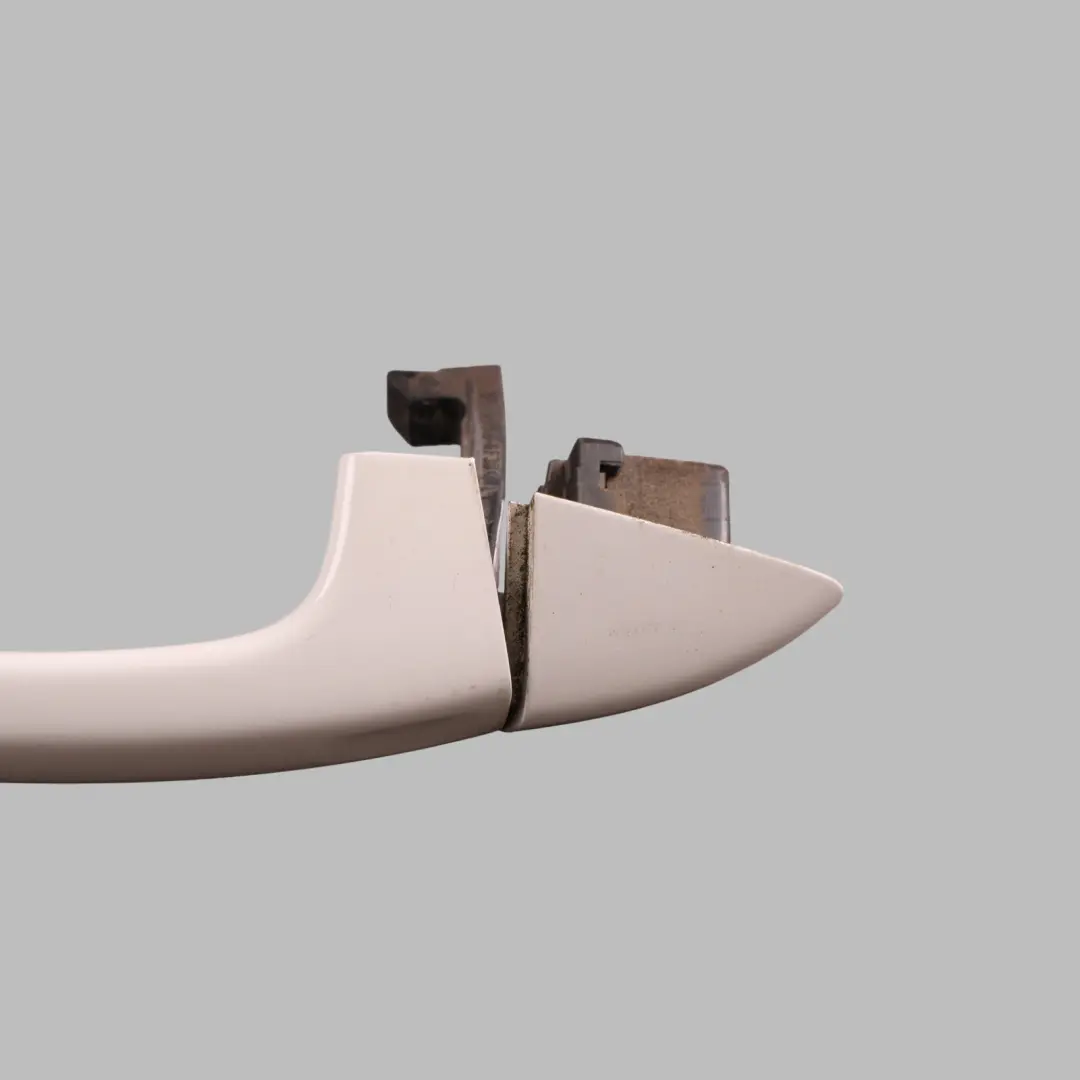 Volkswagen VW Sharan 7N Front Door Grab Handle Left N/S Candy White - B9A - SKU RHD-1K8837205H-CAN - Part number 1K8837205H