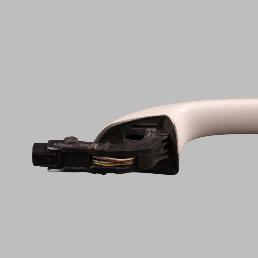 Volkswagen VW Sharan 7N Front Door Grab Handle Left N/S Candy White - B9A - SKU RHD-1K8837205H-CAN - Part number 1K8837205H