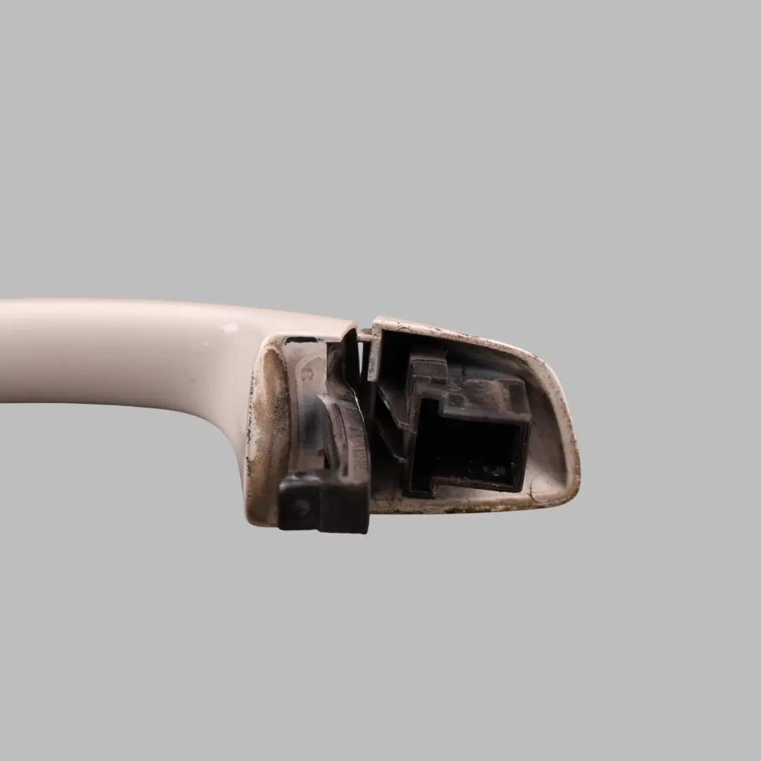 Volkswagen VW Sharan 7N Front Door Grab Handle Left N/S Candy White - B9A - SKU RHD-1K8837205H-CAN - Part number 1K8837205H