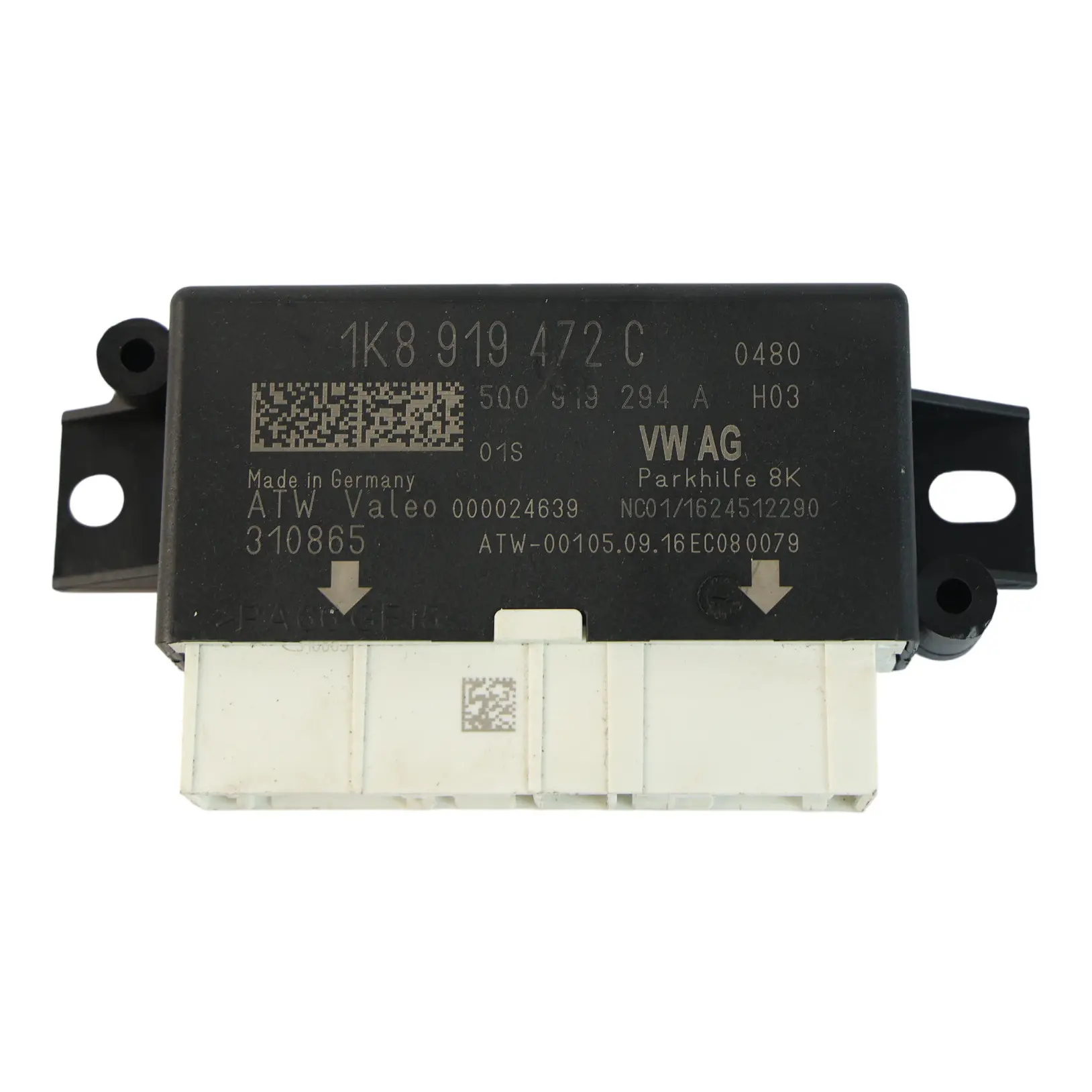 Volkswagen Scirocco MK3 Modulo Controllo Distanza Parcheggio PDC 1K8919472C
