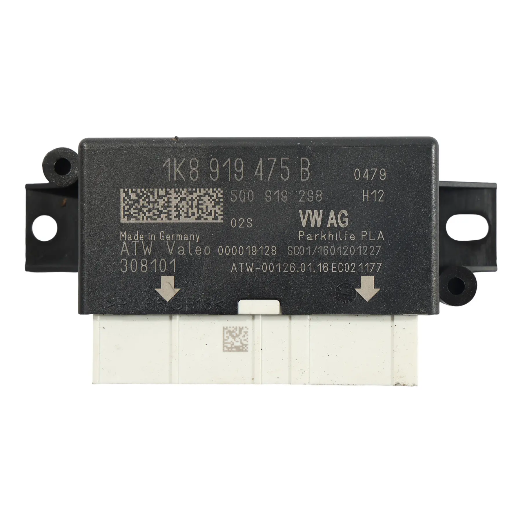 Volkswagen Tiguan 5N Módulo Unidad Control Distancia Aparcamiento PDC 1K8919475B