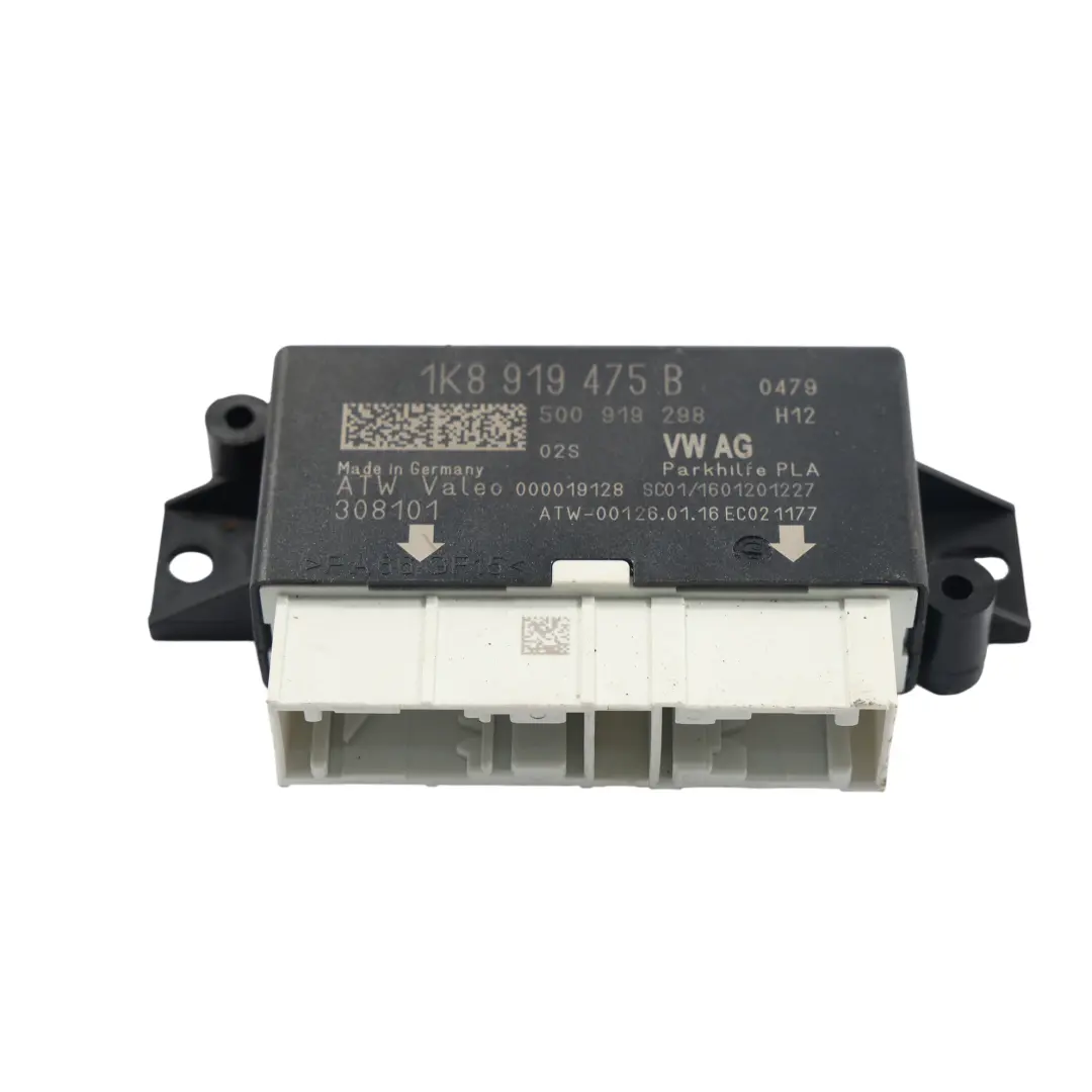 Einparkhilfe PDC Modul Steuergerät für Volkswagen Tiguan 5N mit Teilenummer 1K8919475B Volkswagen Tiguan 5N Einparkhilfe PDC Modul Steuergerät - SKU 1K8919475B - Teilenummer 1K8919475B