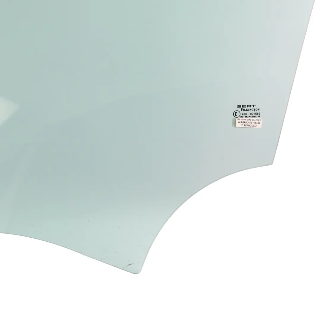 Seat Leon Cupra 1P Door Side Window Glass Green Front Left N/S - SKU 1P0845201A - Part number 1P0845201A