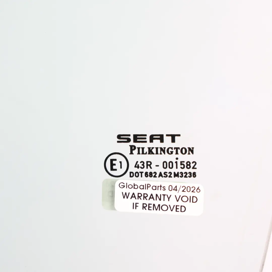 Seat Leon Cupra 1P Door Side Window Glass Green Front Left N/S - SKU 1P0845201A - Part number 1P0845201A