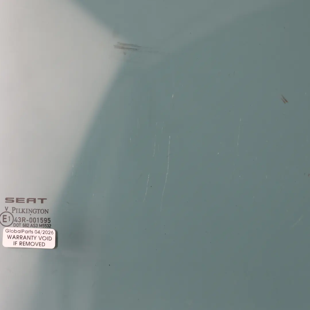 1P Door Window Glass Tinted Rear Right O/S to Seat Leon Cupra with Part number 1P0845206C Seat Leon Cupra 1P Door Window Glass Tinted Rear Right O/S - SKU 1P0845206C - Part number 1P0845206C