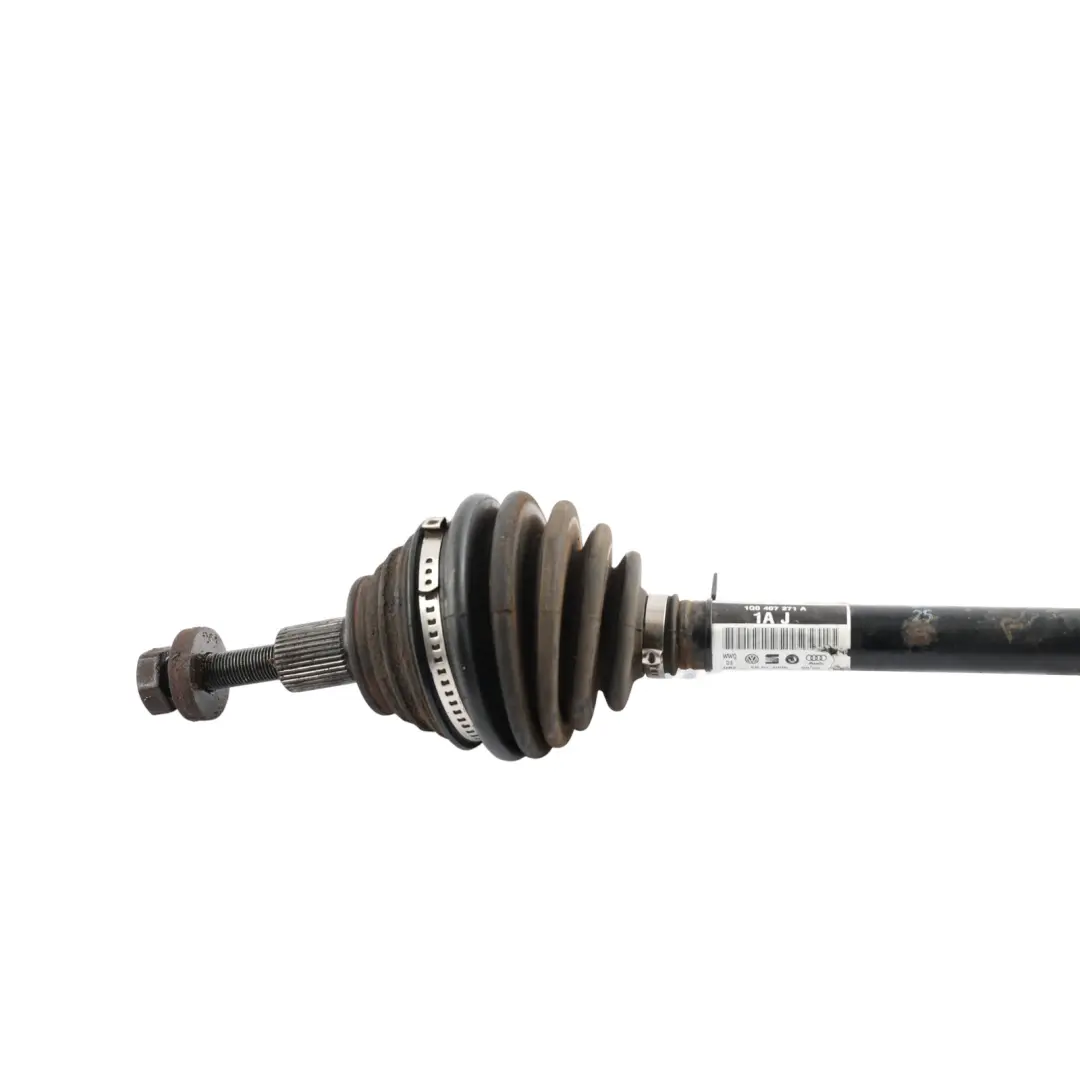 1F Driveshaft Shaft Front Left N/S 2.0 FSI BVY to VW Volkswagen Eos with Part number 1Q0407271A VW Volkswagen Eos 1F Driveshaft Shaft Front Left N/S 2.0 FSI BVY - SKU 1Q0407271A - Part number 1Q0407271A