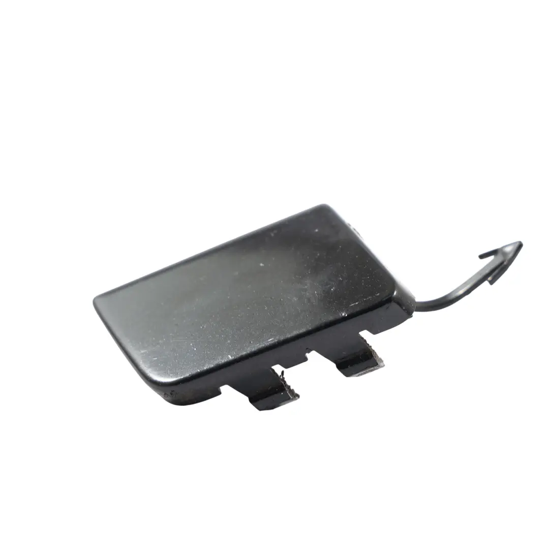 VW Volkswagen Eos Front Bumper Tow Eye Cover Cap Deep Black Pearl C9X - SKU 1Q0807241-DBL - Part number 1Q0807241