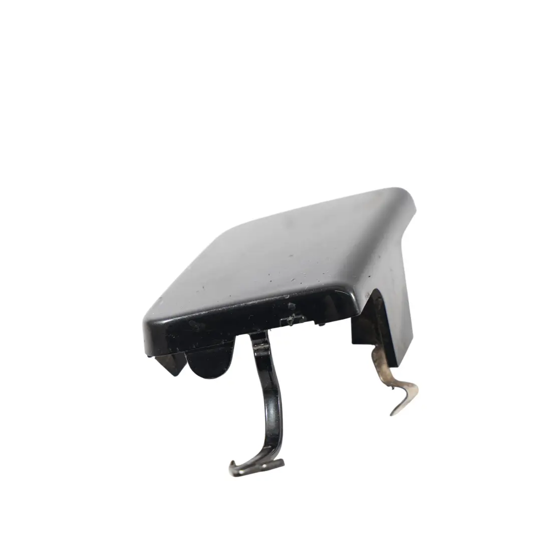 VW Volkswagen Eos Front Bumper Tow Eye Cover Cap Deep Black Pearl C9X - SKU 1Q0807241-DBL - Part number 1Q0807241