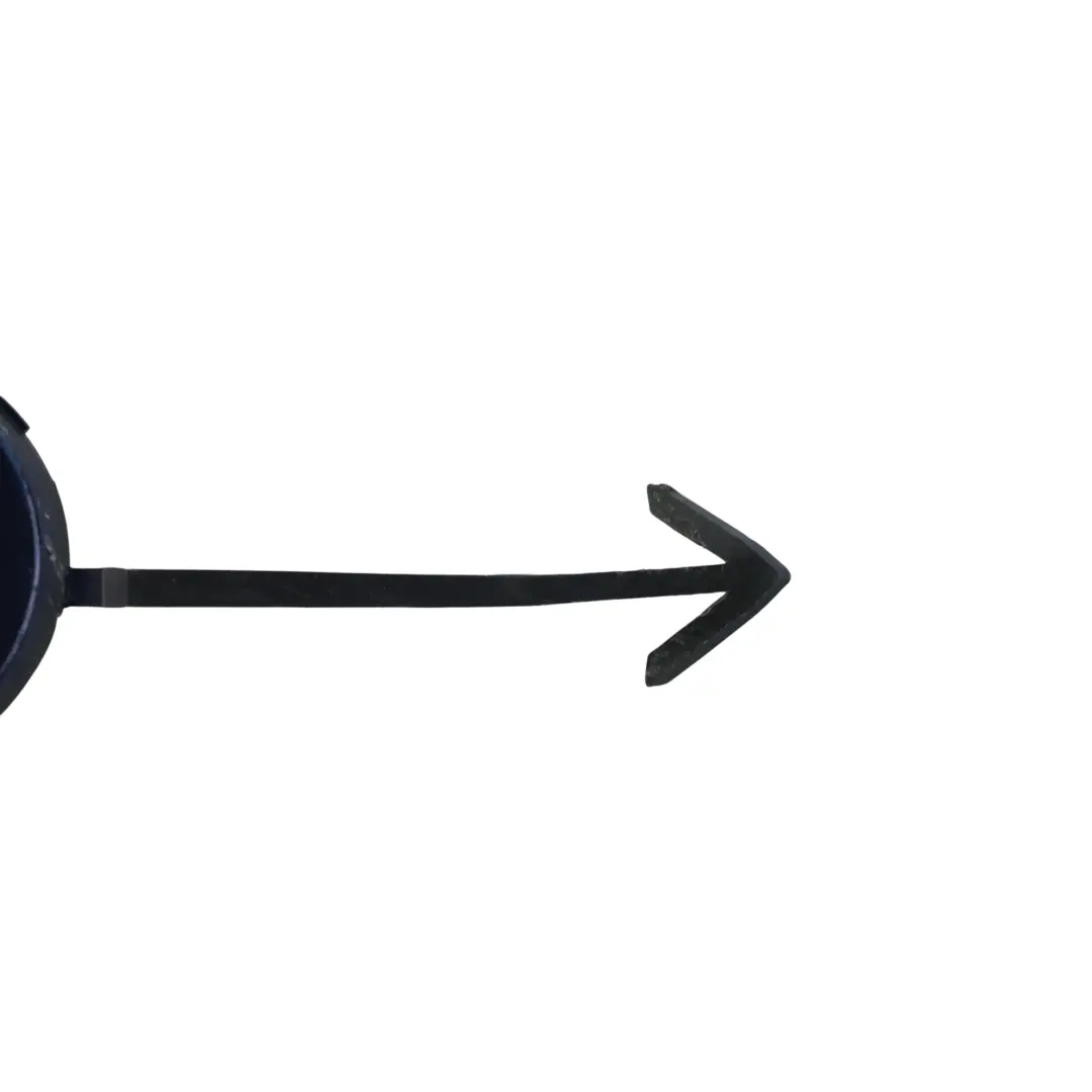 Bumper Tow Eye Cover Shadow Blue Metallic - D5Q to Volkswagen VW Eos Rear with Part number 1Q0807441 Volkswagen VW Eos Rear Bumper Tow Eye Cover Shadow Blue Metallic - D5Q - SKU 1Q0807441-SHBL - Part number 1Q0807441