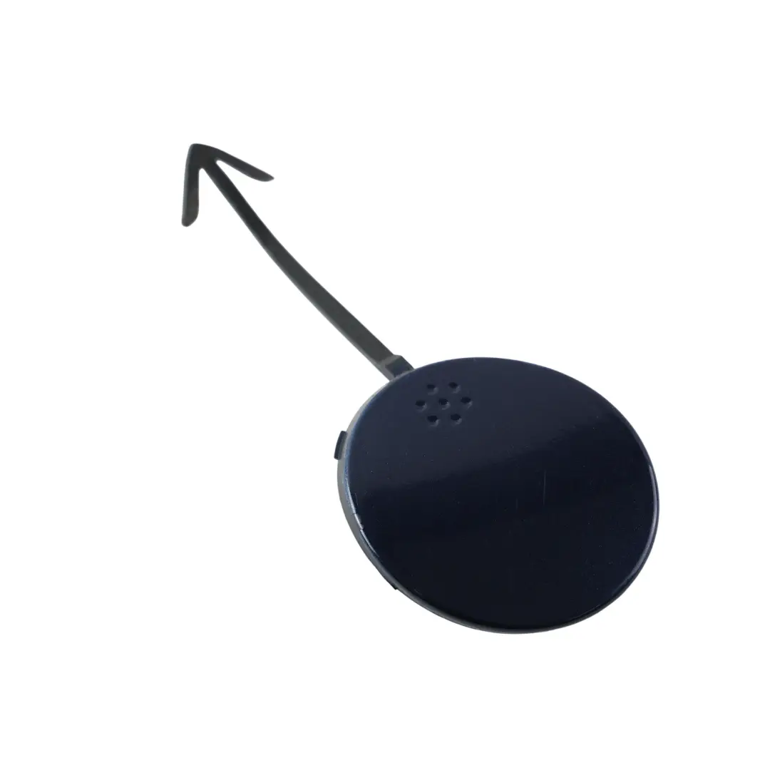 Bumper Tow Eye Cover Shadow Blue Metallic - D5Q to Volkswagen VW Eos Rear with Part number 1Q0807441 Volkswagen VW Eos Rear Bumper Tow Eye Cover Shadow Blue Metallic - D5Q - SKU 1Q0807441-SHBL - Part number 1Q0807441