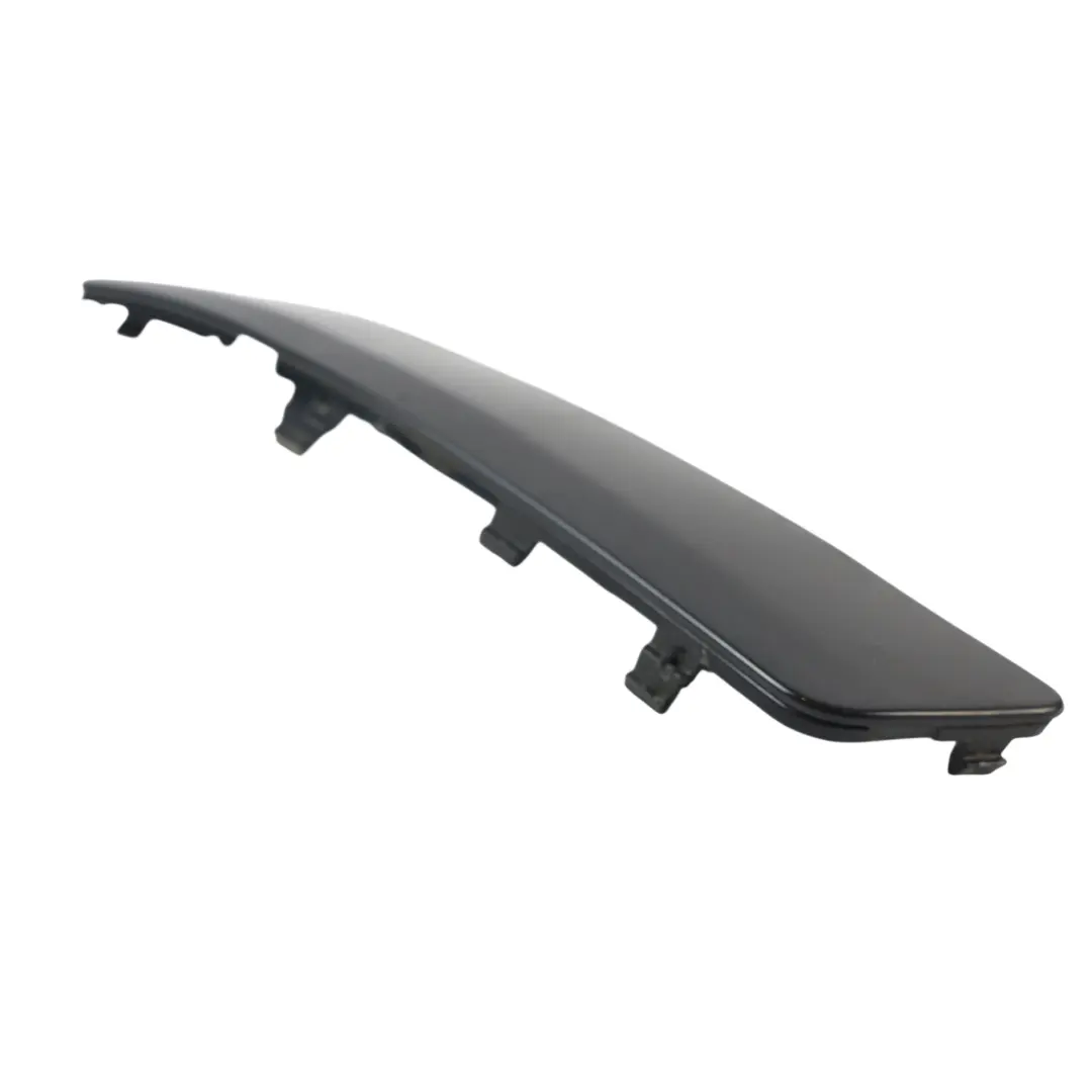 VW Eos 1F Front Bumper Moulding Trim Cover Left N/S Deep Black Pearl Effect-C9X - SKU 1Q0807833-DBL - Part number 1Q0807833