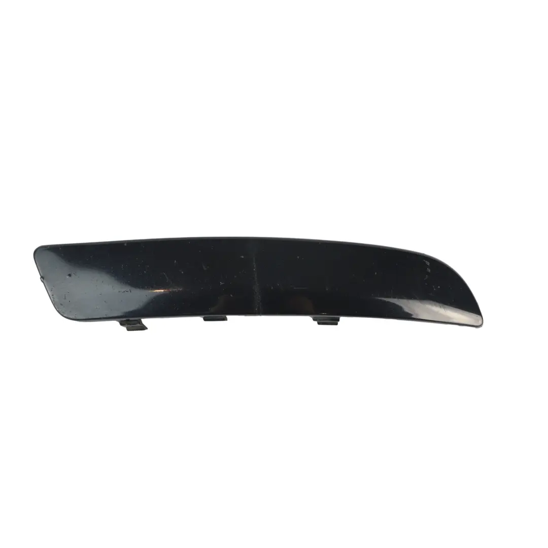 1F Front Bumper Moulding Trim Cover Right O/S Deep Black Pearl Effect-C9X to VW Eos with Part number 1Q0807834 VW Eos 1F Front Bumper Moulding Trim Cover Right O/S Deep Black Pearl Effect-C9X - SKU 1Q0807834-DBL - Part number 1Q0807834