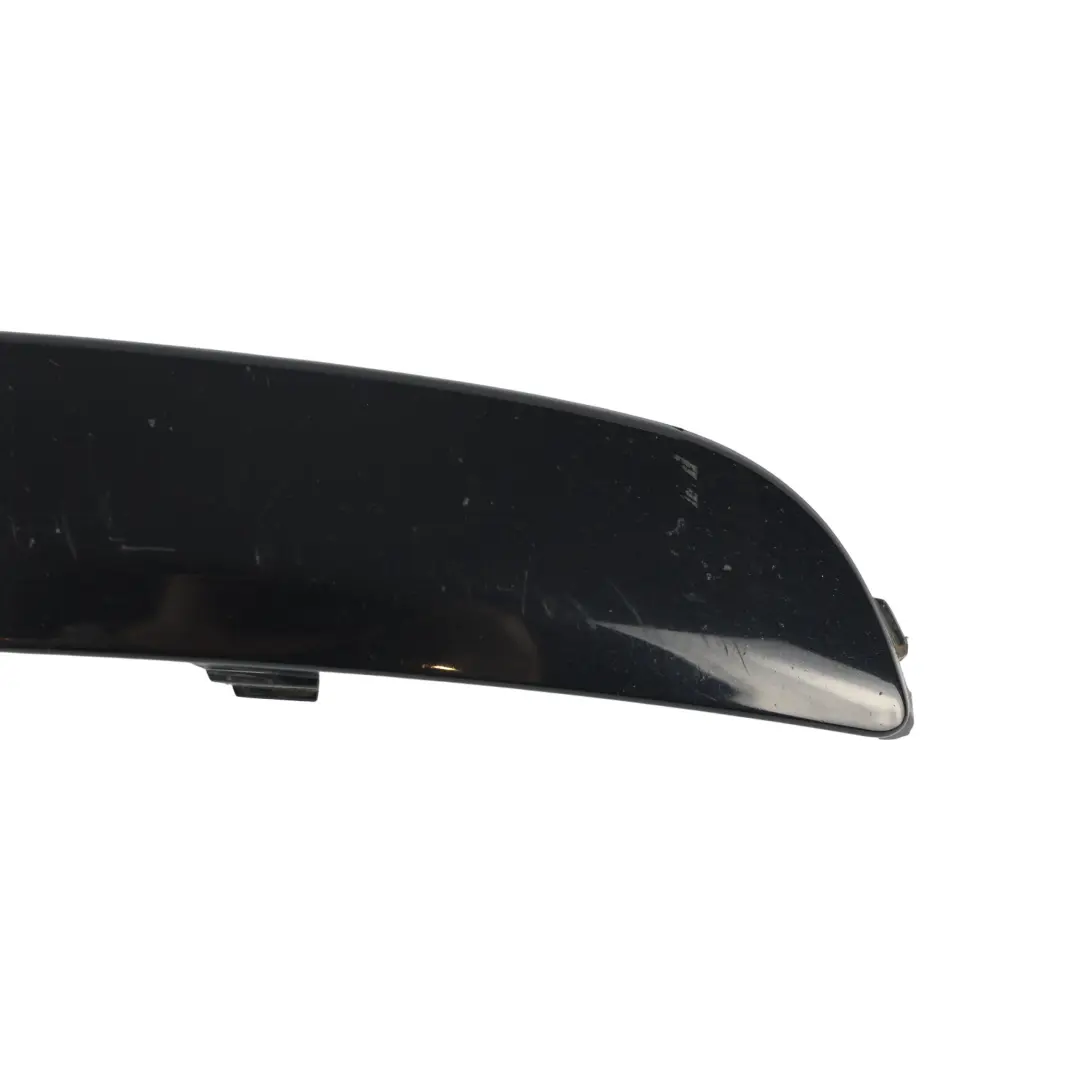 1F Front Bumper Moulding Trim Cover Right O/S Deep Black Pearl Effect-C9X to VW Eos with Part number 1Q0807834 VW Eos 1F Front Bumper Moulding Trim Cover Right O/S Deep Black Pearl Effect-C9X - SKU 1Q0807834-DBL - Part number 1Q0807834