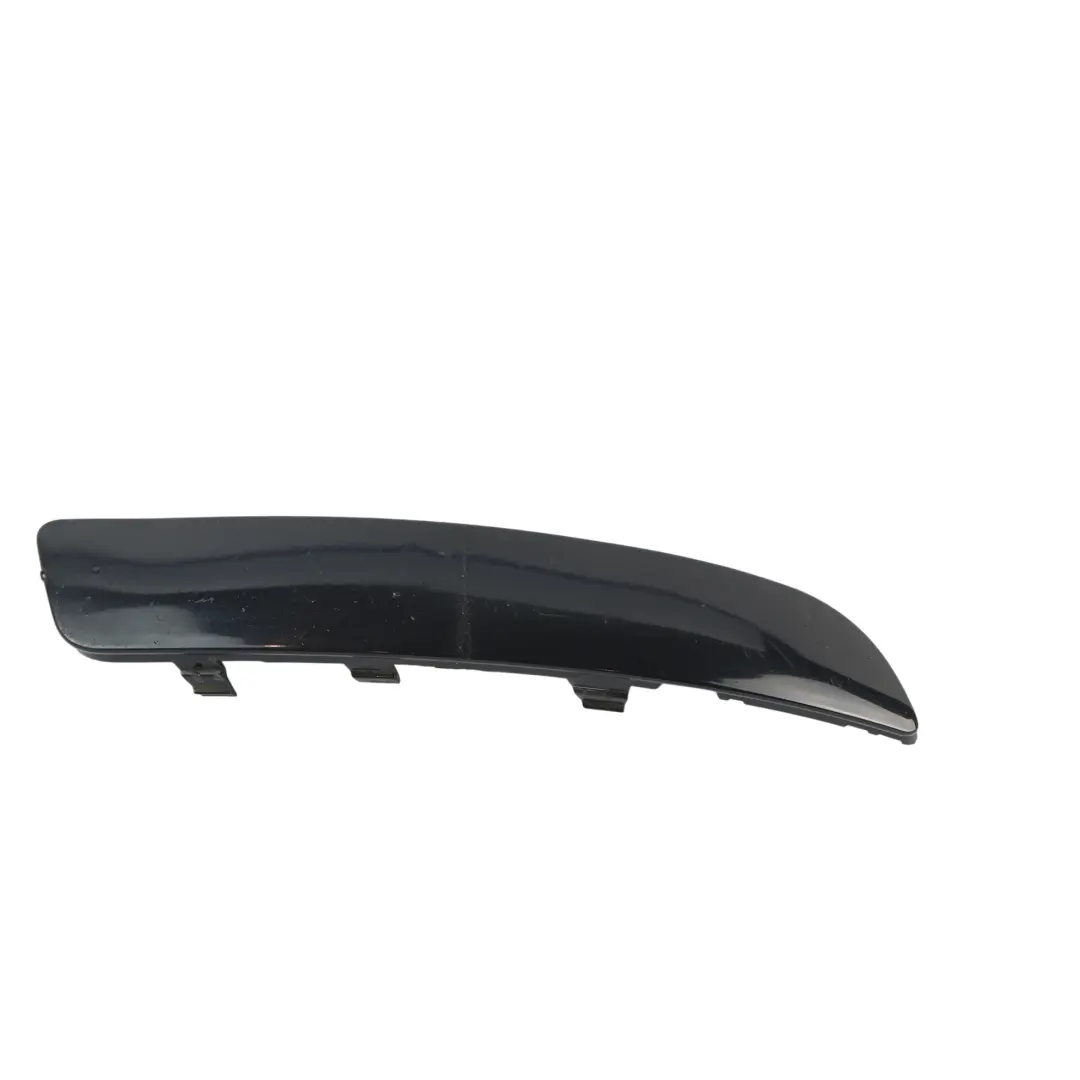 1F Front Bumper Moulding Trim Cover Right O/S Deep Black Pearl Effect-C9X to VW Eos with Part number 1Q0807834 VW Eos 1F Front Bumper Moulding Trim Cover Right O/S Deep Black Pearl Effect-C9X - SKU 1Q0807834-DBL - Part number 1Q0807834