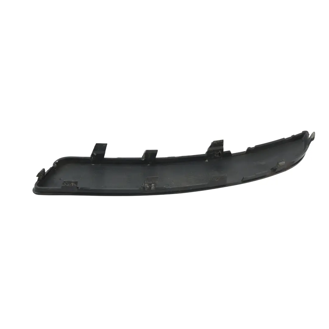 VW Eos 1F Front Bumper Moulding Trim Cover Right O/S Deep Black Pearl Effect-C9X - SKU 1Q0807834-DBL - Part number 1Q0807834