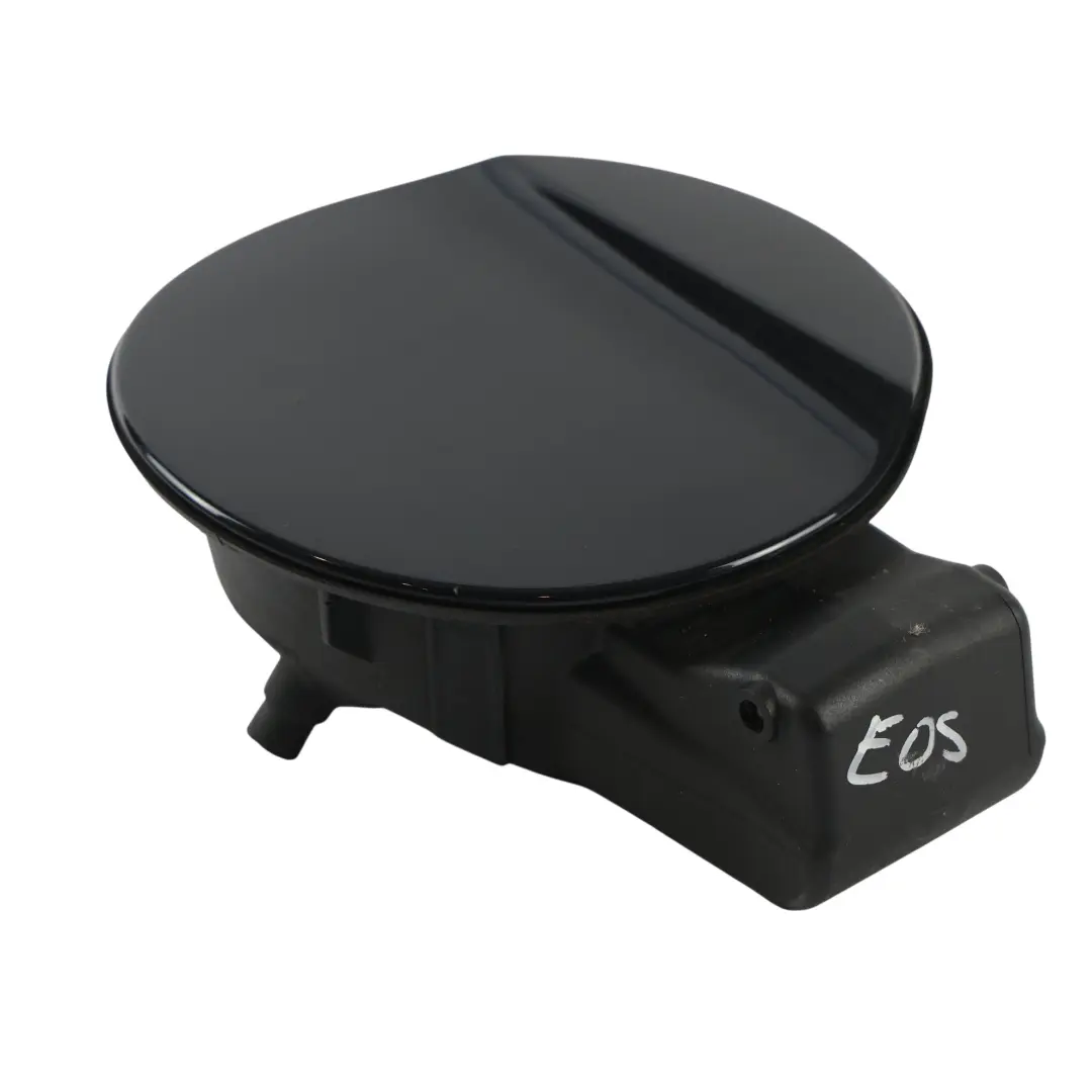 VW Volkswagen Eos 1F Fuel Filler Flap Tank Cap Cover Deep Black - C9X 1K0010497 - SKU 1Q0809857-DBL - Part number 1Q0809857