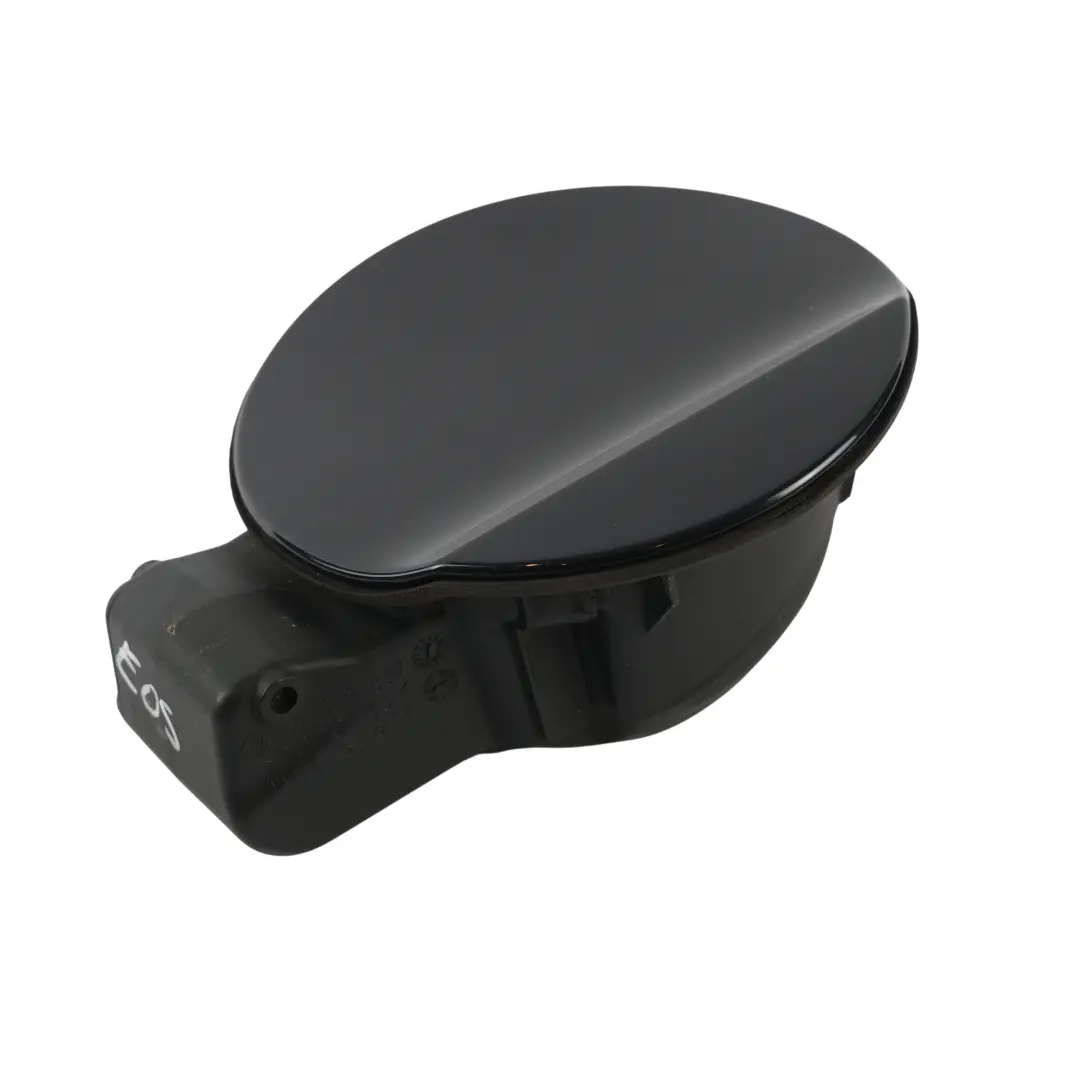 VW Volkswagen Eos 1F Fuel Filler Flap Tank Cap Cover Deep Black - C9X 1K0010497 - SKU 1Q0809857-DBL - Part number 1Q0809857