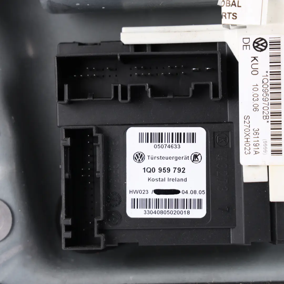 Volkswagen Eos Regulador Ventana Y Motor Izquierdo Delantero - SKU 1Q0837461D - Número de pieza 1Q0837461D