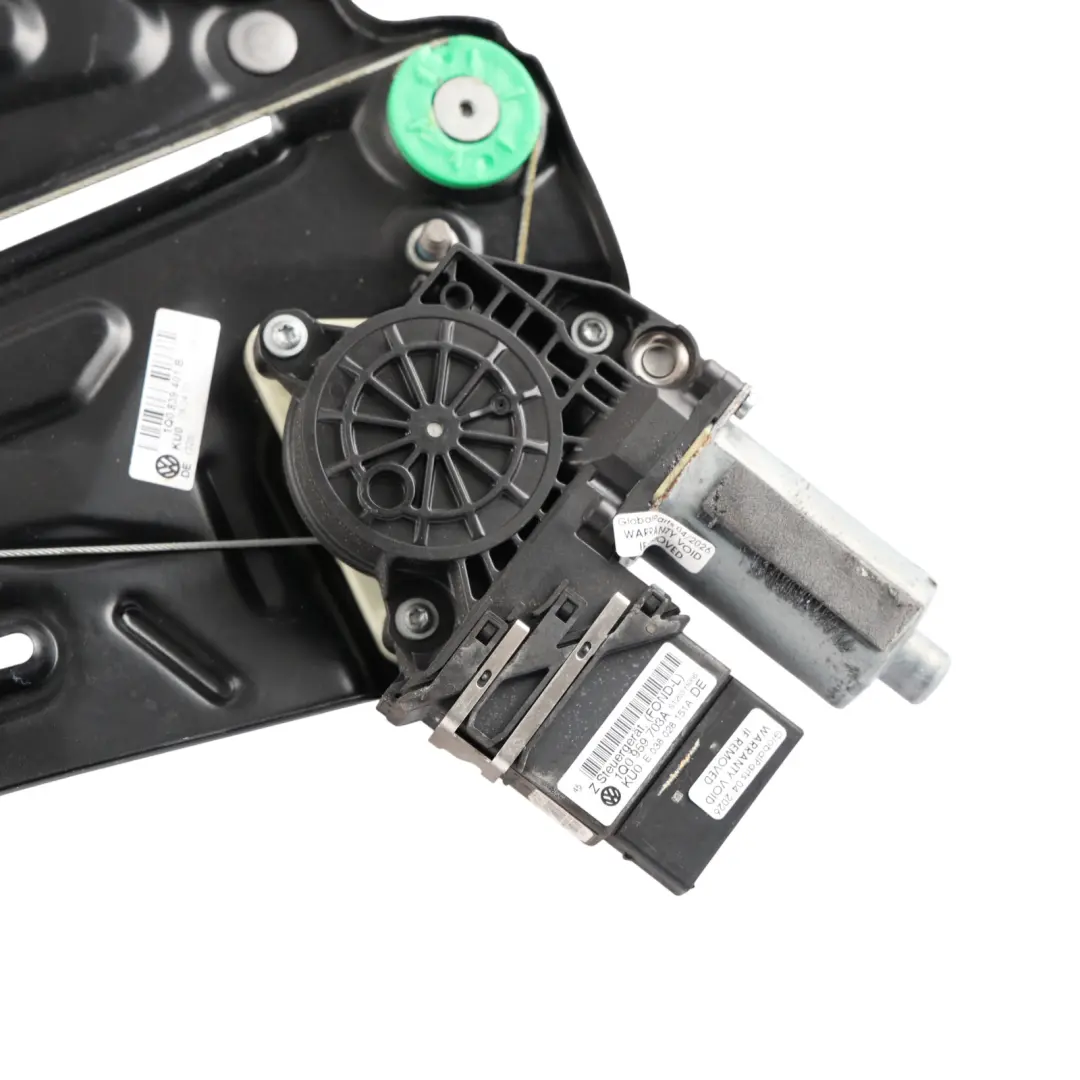 Volkswagen VW Eos 1F Window Glass Regulator Lifter Rear Left N/S - SKU 1Q0839401B - Part number 1Q0839401B