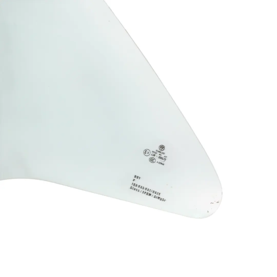 VW Volkswagen Eos Mk1 Rear Quarter Window Glass Left N/S AS2 - SKU 1Q0845041F - Part number 1Q0845041F