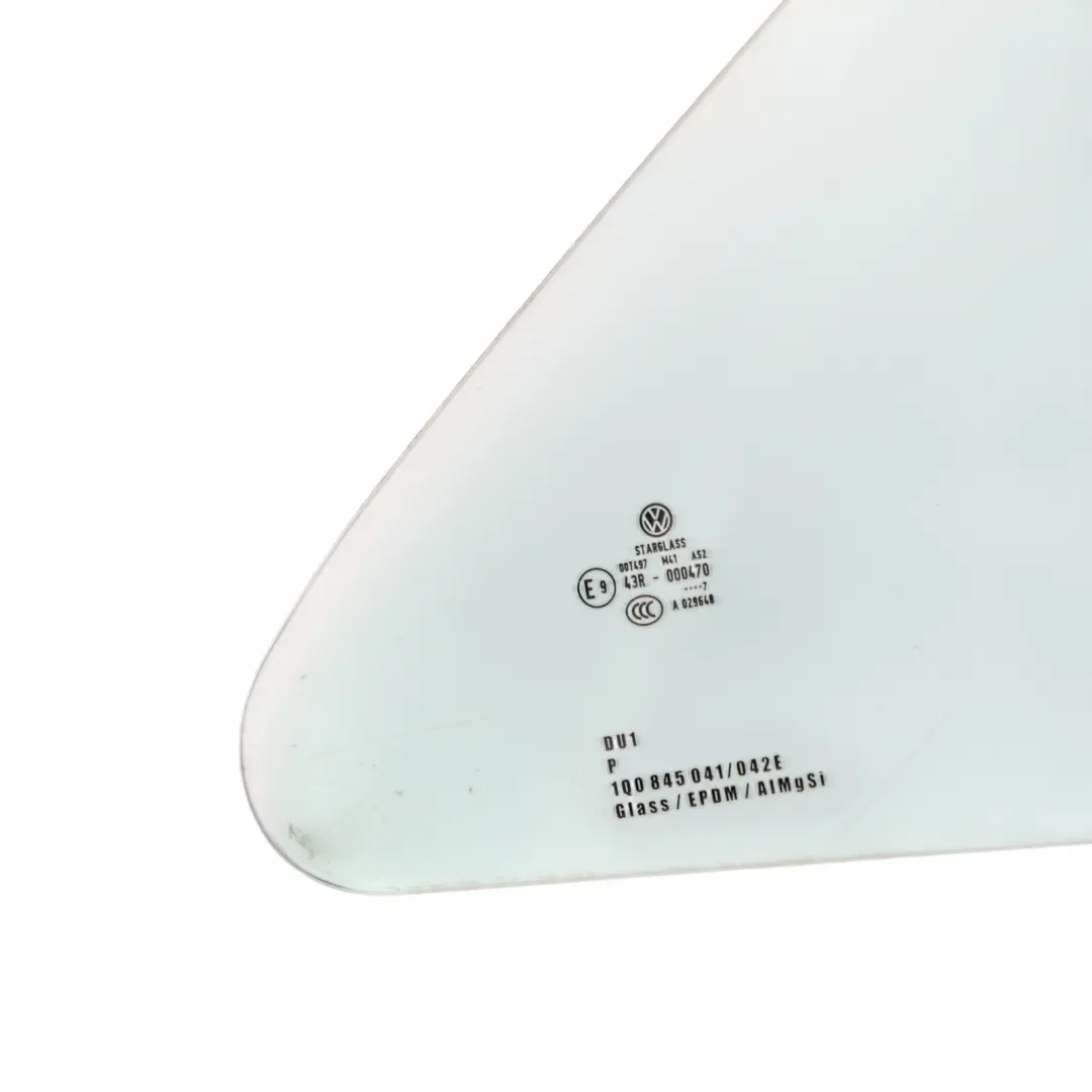 VW Volkswagen Eos Mk1 Rear Quarter Window Glass Right O/S AS2 - SKU 1Q0845042F - Part number 1Q0845042F