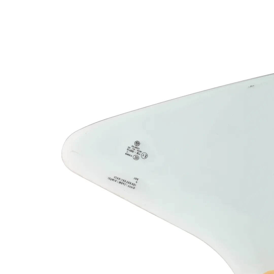 VW Volkswagen Eos 1F Rear Window Glass Glazing Left N/S AS2 Green - SKU 1Q0847271C - Part number 1Q0847271C