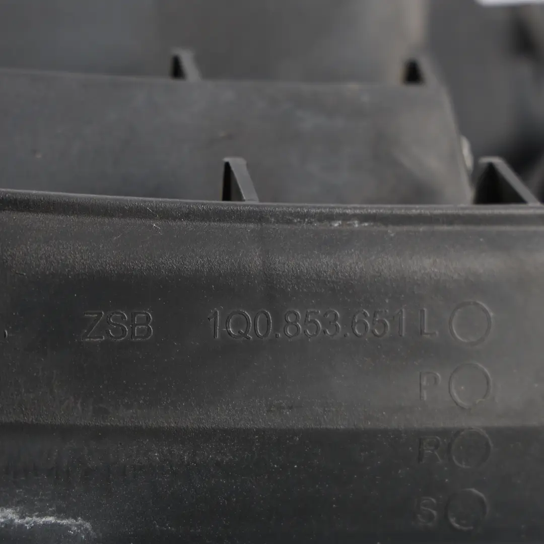 VW Volkswagen Eos 1F Front Radiator Grille Cover Trim Panel - SKU 1Q0853651L-1 - Part number 1Q0853651L