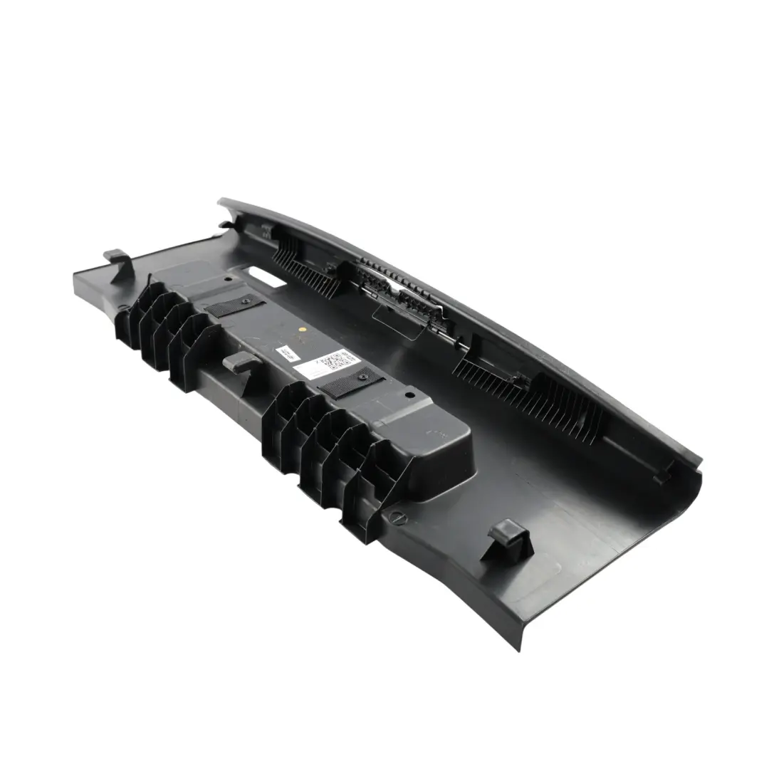 VW Eos 1F Rear Boot Trunk Lock Carrier Surround Panel Strip Black - SKU 1Q0863459A - Part number 1Q0863459A