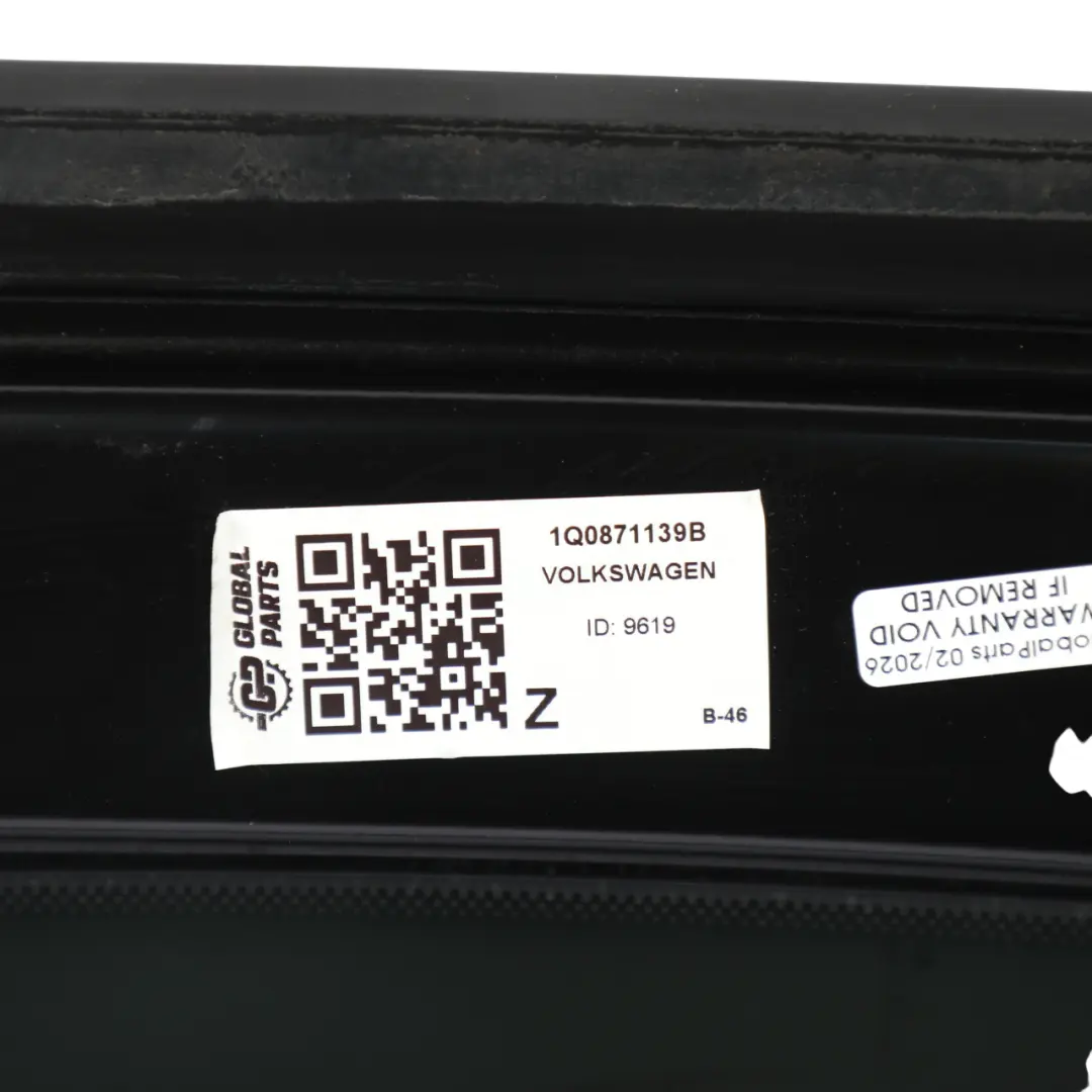 Volkswagen Eos Cabriolet Vitre Toit Ouvrant Teintée AS3 - SKU 1Q0871139B - Numéro de pièce 1Q0871139B