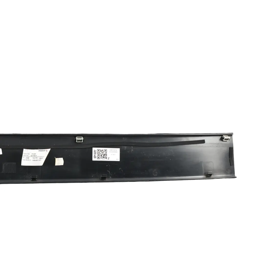 1F Rear Window Frame Upper Trim Cover Panel Black 1Q0871277 to VW Volkswagen Eos with Part number 1Q0871277A VW Volkswagen Eos 1F Rear Window Frame Upper Trim Cover Panel Black 1Q0871277 - SKU 1Q0871277A - Part number 1Q0871277A